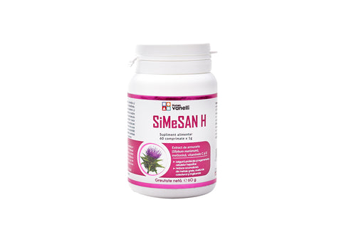 SiMeSan comprimate cu silimarina si metionina